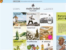 Tablet Screenshot of mohr-sederl.com